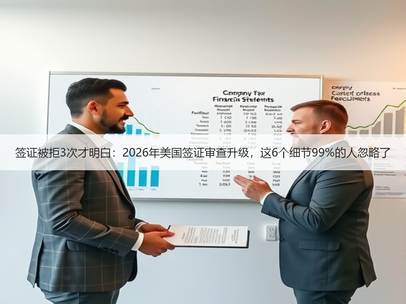 签证被拒3次才明白：2026年美国签证审
