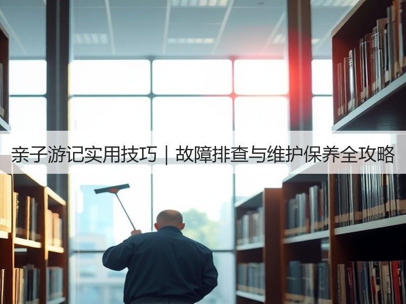 亲子游记实用技巧｜故障排查与维护保养全攻