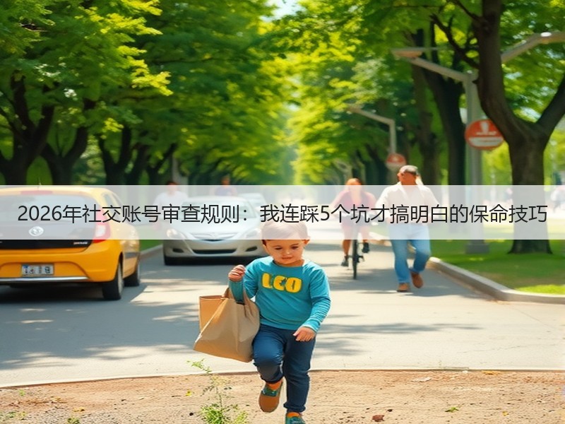 2026年社交账号审查规则：我连踩5个坑