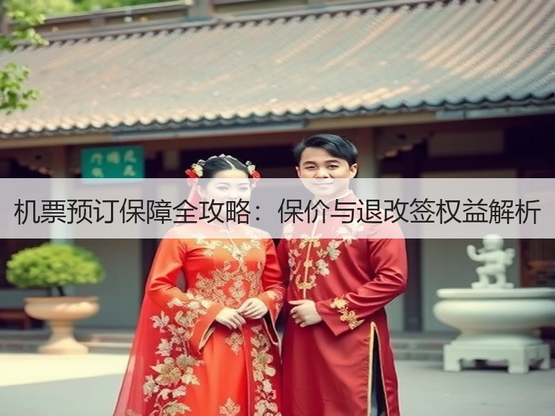 机票预订保障全攻略：保价与退改签权益解析