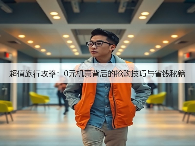 超值旅行攻略：0元机票背后的抢购技巧与省