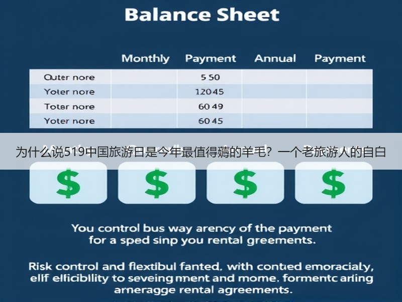 为什么说519中国旅游日是今年最值得薅的