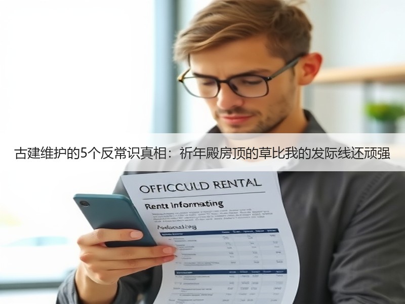 古建维护的5个反常识真相：祈年殿房顶的草