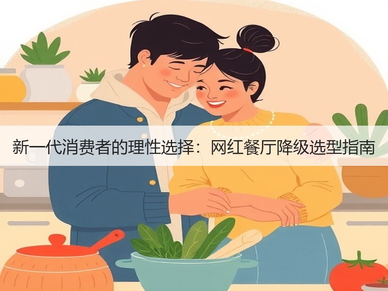 新一代消费者的理性选择：网红餐厅降级选型