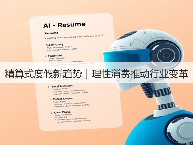 精算式度假新趋势｜理性消费推动行业变革