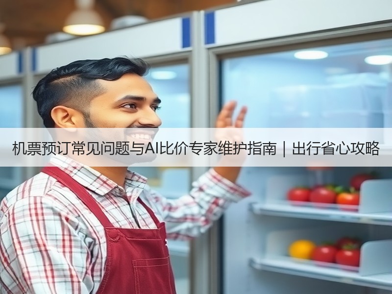 机票预订常见问题与AI比价专家维护指南｜