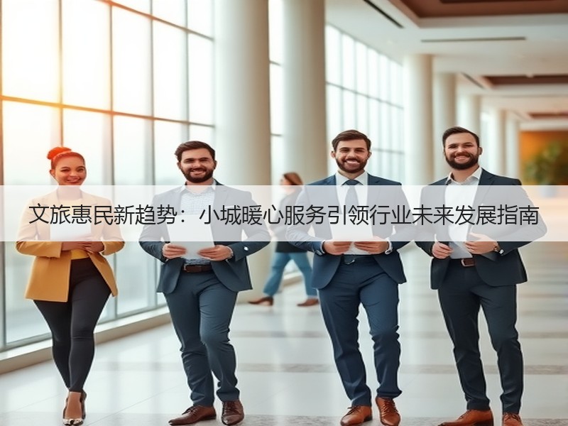 文旅惠民新趋势：小城暖心服务引领行业未来