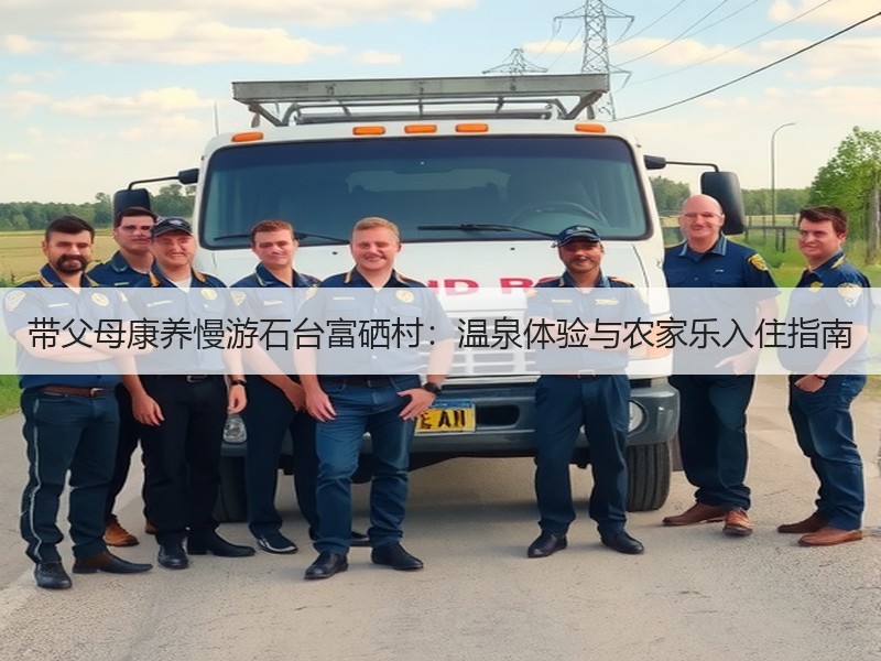 带父母康养慢游石台富硒村：温泉体验与农家