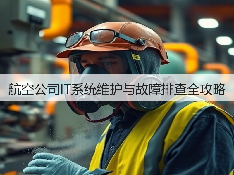 航空公司IT系统维护与故障排查全攻略