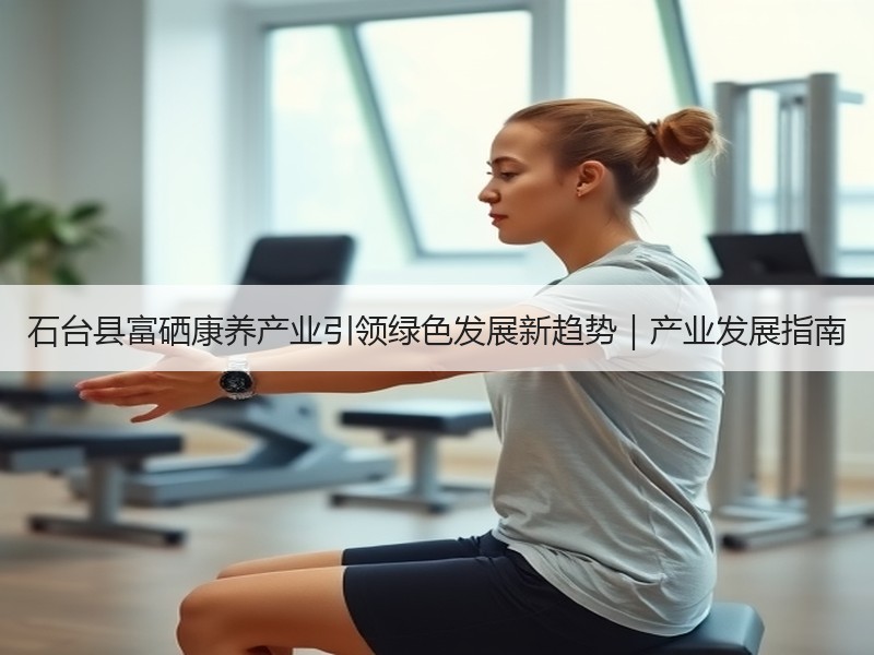 石台县富硒康养产业引领绿色发展新趋势｜产