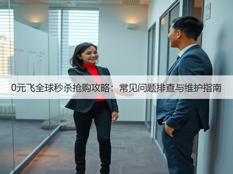 0元飞全球秒杀抢购攻略：常见问题排查与维