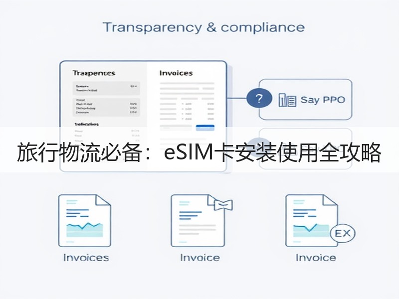 旅行物流必备：eSIM卡安装使用全攻略