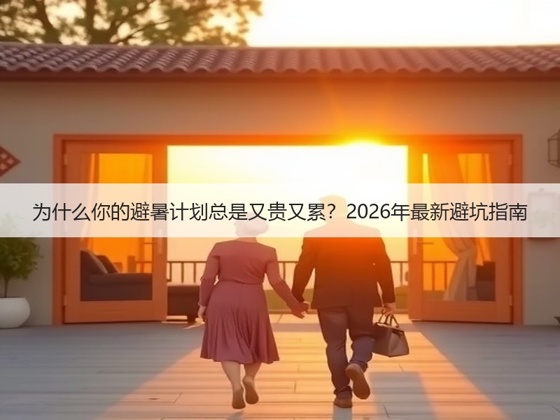 为什么你的避暑计划总是又贵又累？2026