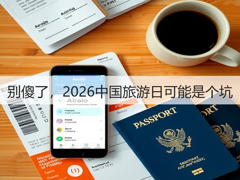 别傻了，2026中国旅游日可能是个坑
