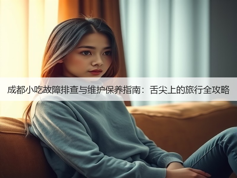 成都小吃故障排查与维护保养指南：舌尖上的
