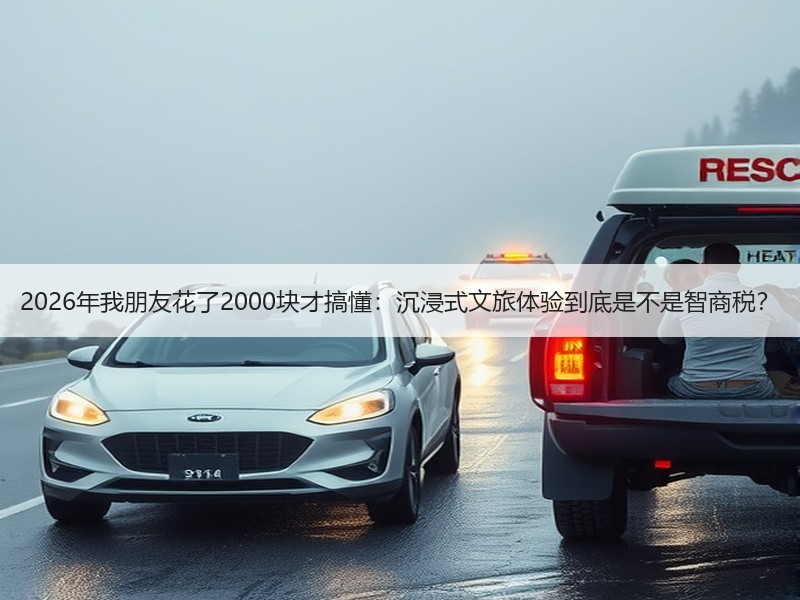 2026年我朋友花了2000块才搞懂：沉