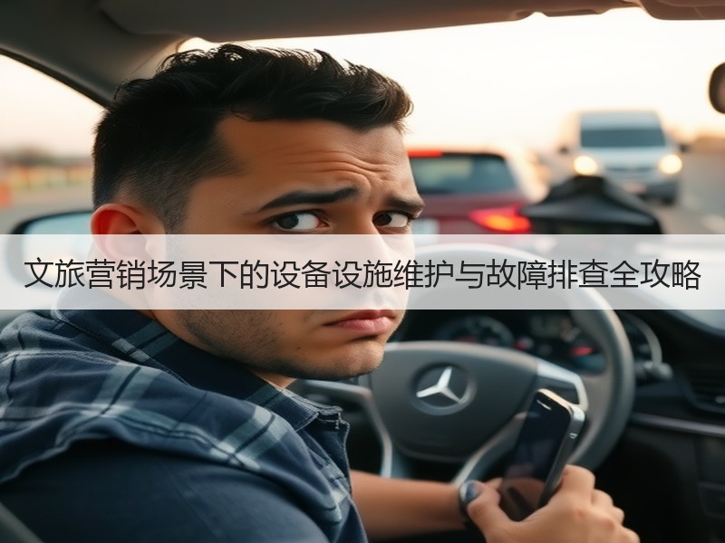 文旅营销场景下的设备设施维护与故障排查全