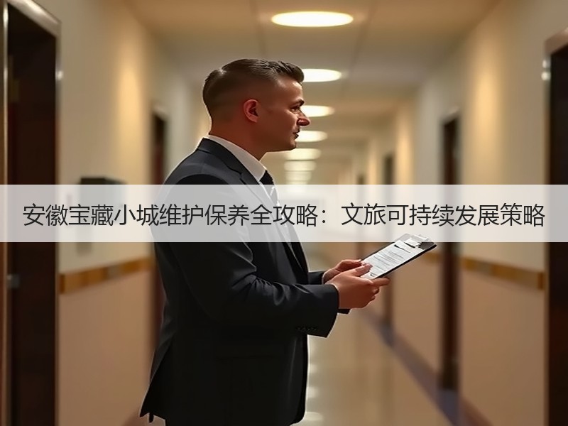 安徽宝藏小城维护保养全攻略：文旅可持续发