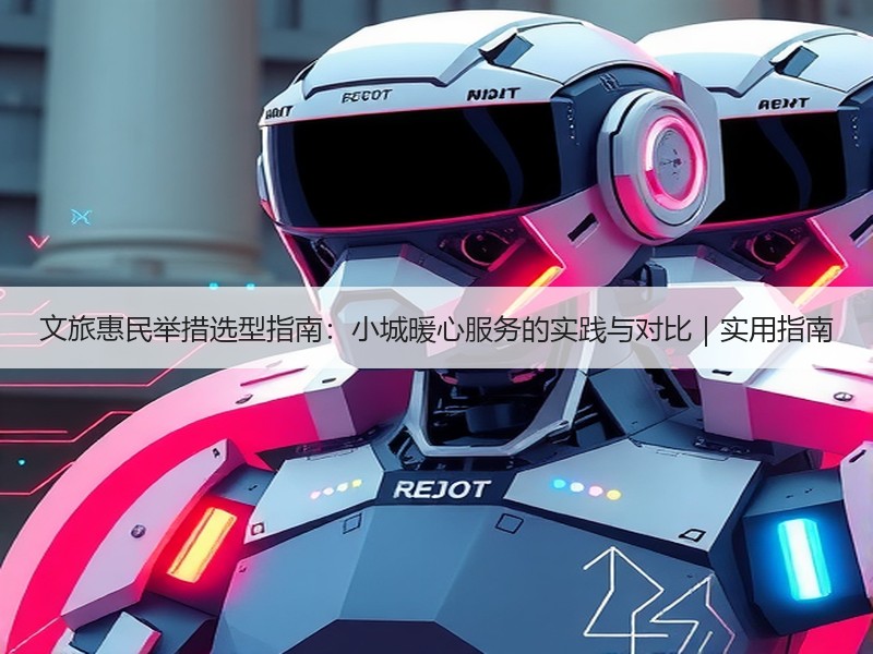 文旅惠民举措选型指南：小城暖心服务的实践