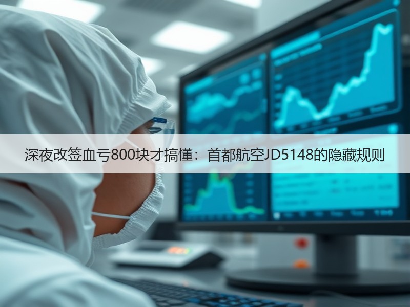 深夜改签血亏800块才搞懂：首都航空JD