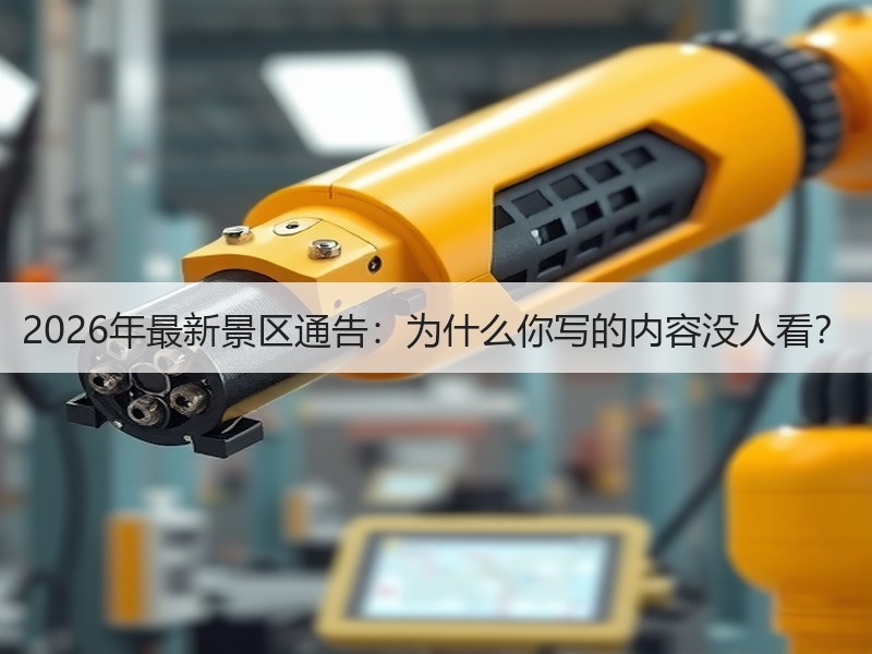 2026年最新景区通告：为什么你写的内容