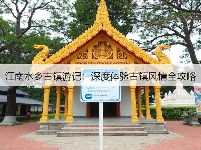 江南水乡古镇游记：深度体验古镇风情全攻略