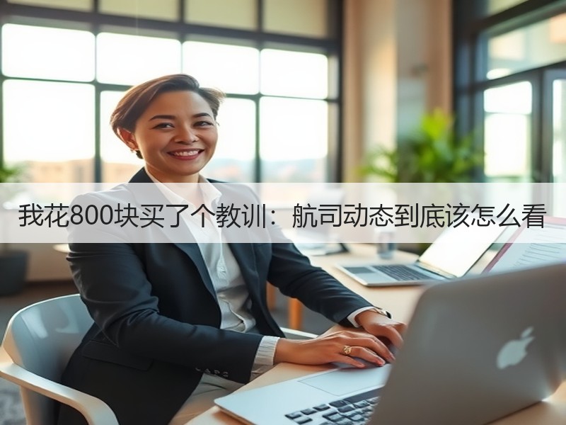 我花800块买了个教训：航司动态到底该怎