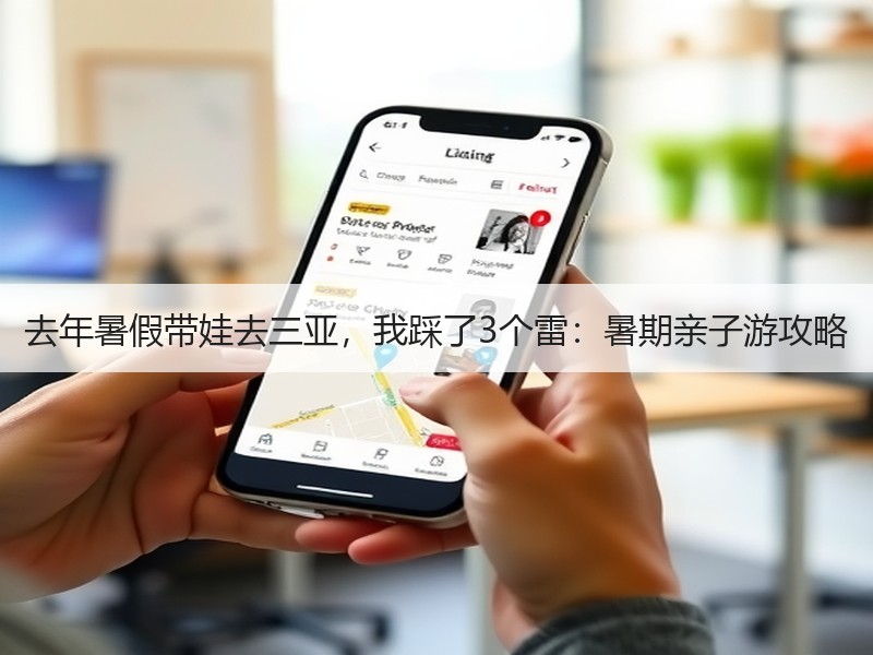 去年暑假带娃去三亚，我踩了3个雷：暑期亲