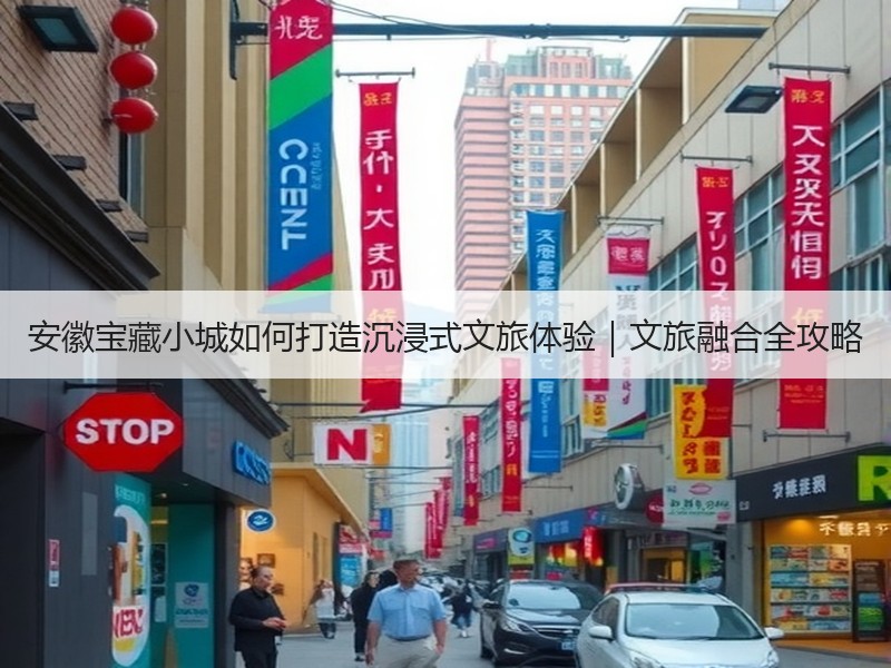 安徽宝藏小城如何打造沉浸式文旅体验｜文旅