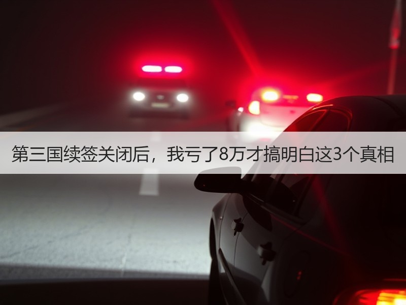 第三国续签关闭后，我亏了8万才搞明白这3
