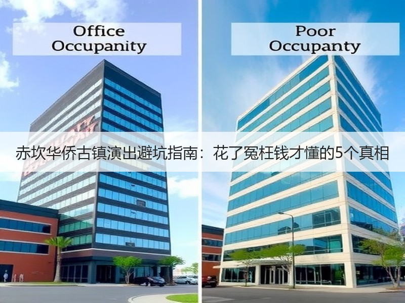 赤坎华侨古镇演出避坑指南：花了冤枉钱才懂
