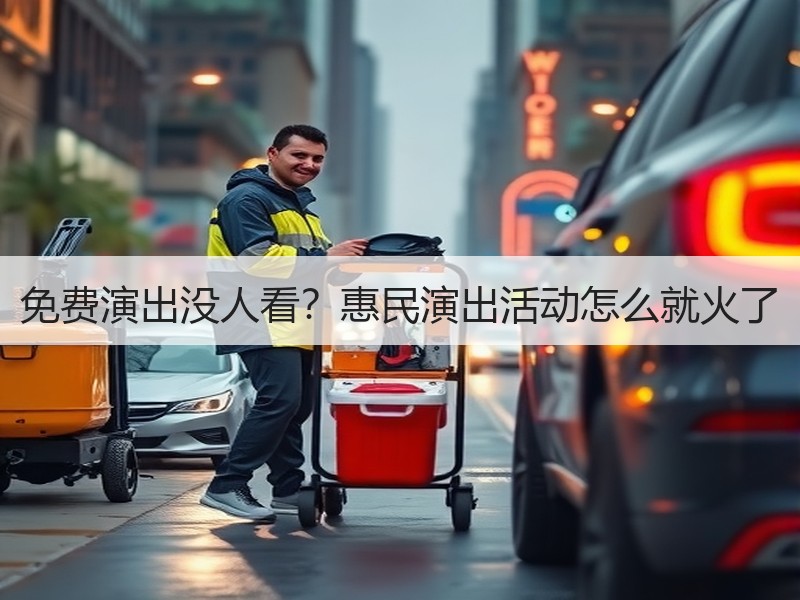 免费演出没人看？惠民演出活动怎么就火了