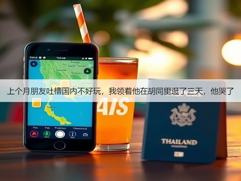 上个月朋友吐槽国内不好玩，我领着他在胡同