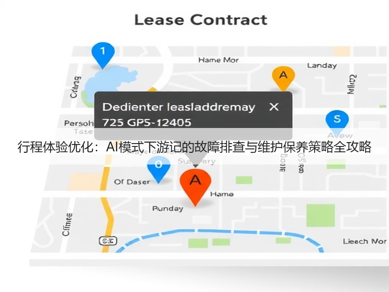 行程体验优化：AI模式下游记的故障排查与维护保养策略全攻略