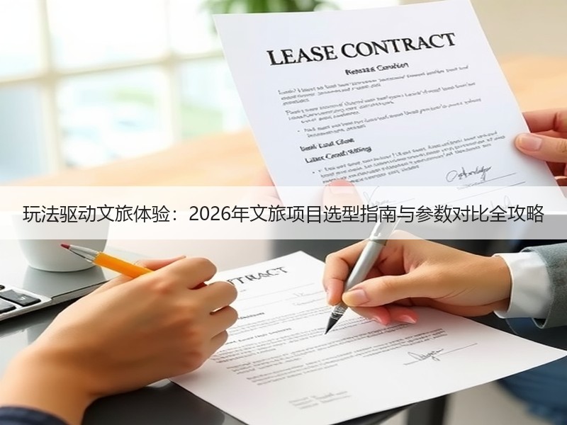 玩法驱动文旅体验：2026年文旅项目选型